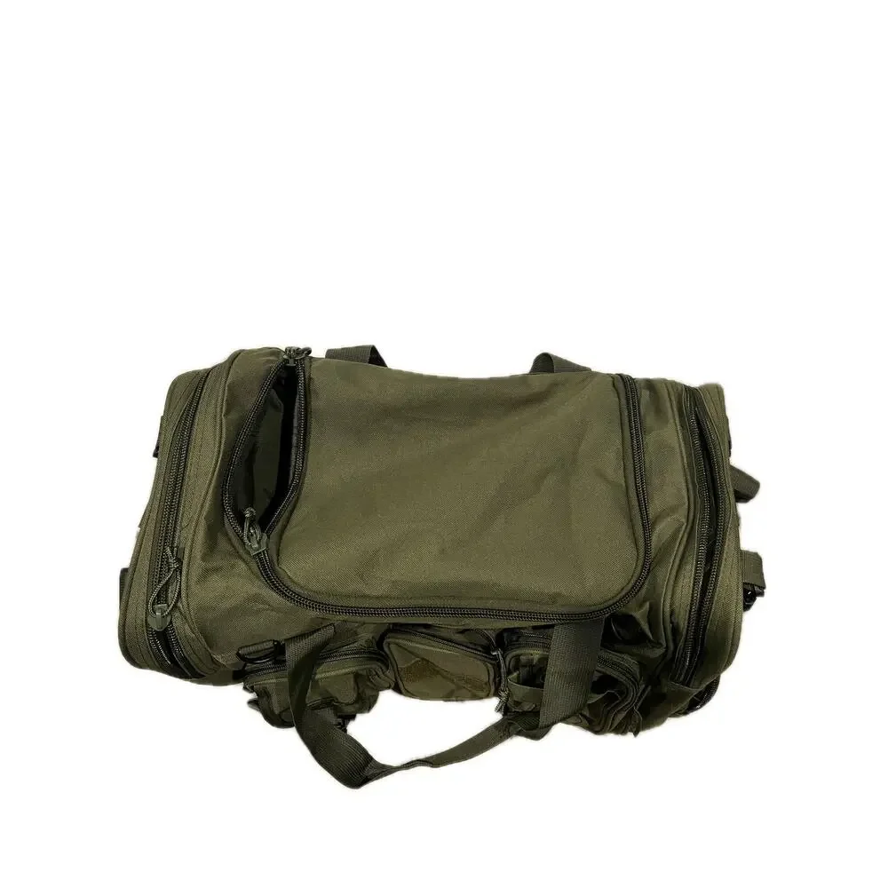 East West Heavy Canvas Green Duffel 18